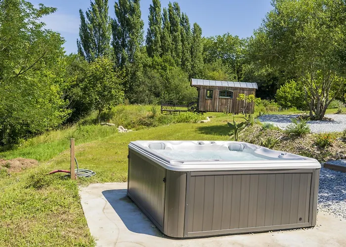 Dependance Avec Jacuzzi Feriehus *
